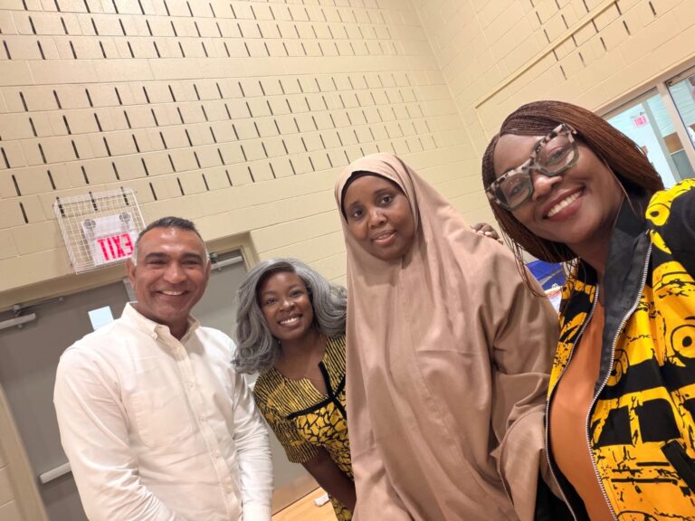 Sumit Sehli with neighbours and community members in Kitchener Ward 5, photo 18 of 71