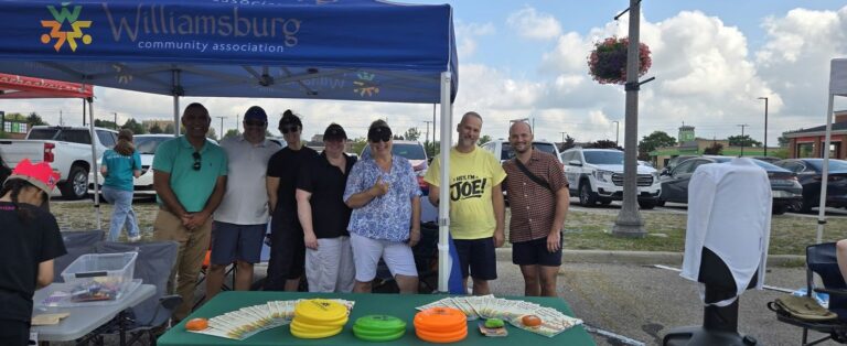 Sumit Sehli with neighbours and community members in Kitchener Ward 5, photo 41 of 71